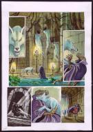 Florence Magnin - Mascarade, Planche originale