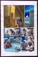 Florence Magnin - Mascarade, planche originale