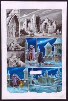 Florence Magnin - Mascarade, planche originale