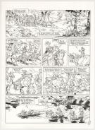 Benoit Du Peloux - Triple galop, Tome 6, Planche originale 
