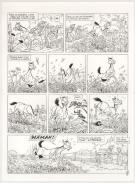 Benoit Du Peloux - Triple galop, Tome 6, Planche originale 