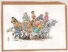 Benoit Du Peloux - Triple galop, Illustration originale util