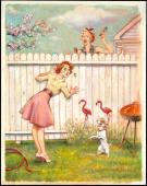 Maly Siri - Pin-up Art, Illustration originale sur papier Ar