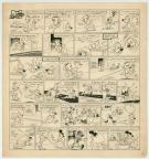 Rmas - Pif, Planche originale - Pif le chien  - papier abîmé