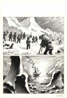 Riff Reb's - Hommes à la mer, Planche originale "Le grand su