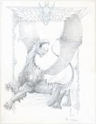 Erwan Seure-Le Bihan - Illustration originale, Dragon du Sol