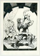 Jim Mooney - Illustration originale "Spider-Man, and Daredev
