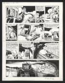 Tibet - Ric Hochet, Suspense à la télévision, Planche origin