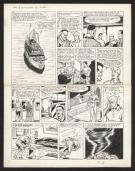 Tibet - Ric Hochet, Défi à Ric Hochet, Planche originale n°3