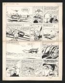 Tibet - Ric Hochet, Défi à Ric Hochet, Planche originale n°2