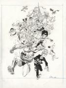 Dan - Illustration originale pour l'affiche du festival de T