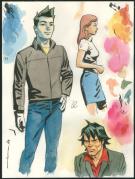 Marcial Toledano - Tebori, Illustration originale 