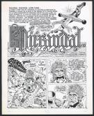 Marcel Gotlib - Rhâ-Gnagna, Tome 1, Planche originale n°01 d
