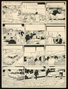 Bob De Moor - Barelli, Planche originale, Tintin n°44