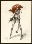 Cromwell - Anita Bomba, Illustration originale