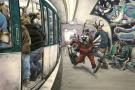 Guznag - Illustration originale, En retard - Sélection "Coup