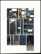 Cecil - Le Réseau Bombyce, Papillons de nuit, Planche origin