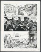 Steve Cuzor - Cinq branches de coton noir, Planche originale