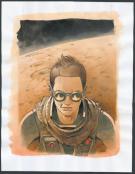 Grun - On Mars, Un Monde nouveau, Illustration originale
sup