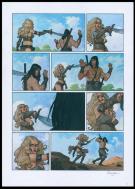  Conan le Cimmérien - Les Clous rouges - Planche originale n°3  