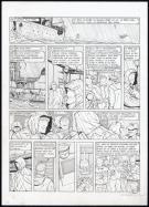 René Sterne - Adler, Le repaire du Katana, Planche originale
