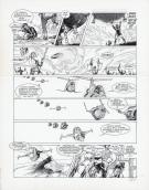 Olivier Vatine - Aquablue, Corail noir, Planche originale n°