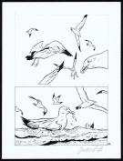 Christophe Chabouté - Tout seul, Planche originale N°87
