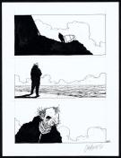 Christophe Chabouté - Tout seul, Planche originale N°343