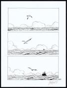 Christophe Chabouté - Tout seul, Planche originale N°357