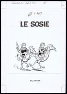 Gos / Walt - Le scrameustache, Le sosie, Page de titre