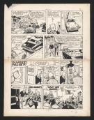 Tibet - Ric Hochet, L'Ombre de Caméléon, Planche originale n