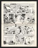 Tibet - Ric Hochet, Défi à Ric Hochet, Planche originale n°2