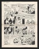 Tibet - Ric Hochet, L'Ombre de Caméléon, Planche originale n