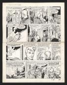 Tibet - Ric Hochet, Mystère à Porquerolles, Planche original