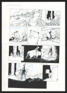 Olivier Vatine - Niourk, L'enfant noir , Planche originale n