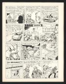 Tibet - Ric Hochet, Le Trio maléfique, Planche originale n°2