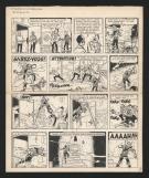Tibet - Chick Bill, Le monstre du lac, Planche originale n°4