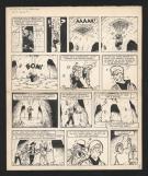 Tibet - Chick Bill, Le monstre du lac, Planche originale n°3