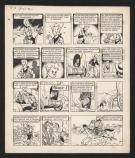 Tibet - Chick Bill, Les Carottes sont cuites, Planche origin