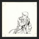 Tibet - Ric Hochet, Illustration originale 