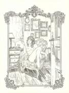 Paul Salomone - Illustration originale, Pensée vaporeuse, ré