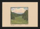 Armel Gaulme - Illustration originale, Praz-de-Lys depuis le
