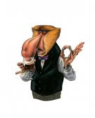 Guznag - Illustration originale - The oenologist