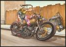 Coyote - Illustration originale pour les posters de Biker Fo