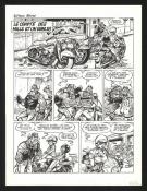 Coyote - Litteul Kévin, Tome 1, Planche originale n°1 de l'h