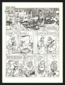 Coyote - Litteul Kévin, Planche originale n°1 de l'histoire 