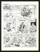 Coyote - Litteul Kévin, Tome 7, Planche n°1 originale de l'h