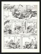 Coyote - Litteul Kévin, Tome 3, Planche originale n°1 de l'h