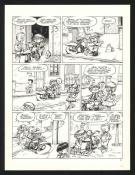 Coyote - Litteul Kévin, Tome 3, Planche originale n°2 de l'h