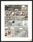 Serge Pellé - Orbital, Ruptures, Planche originale n°43